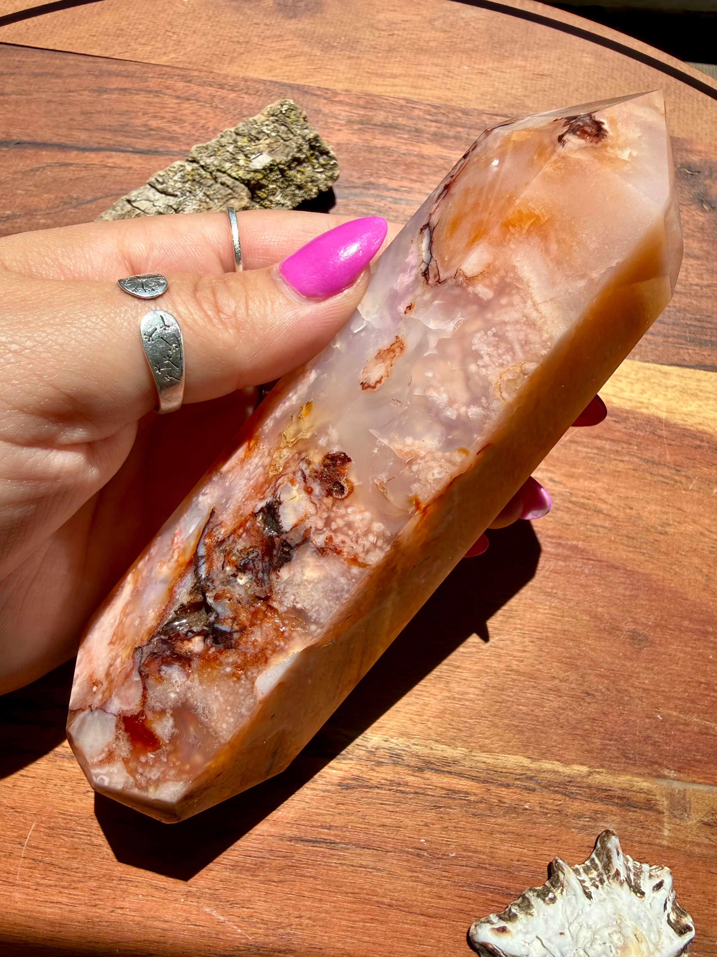 CARNELIAN FLOWER AGATE – North + Wilder