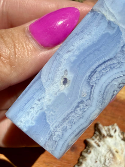 BLUE LACE AGATE TOWER