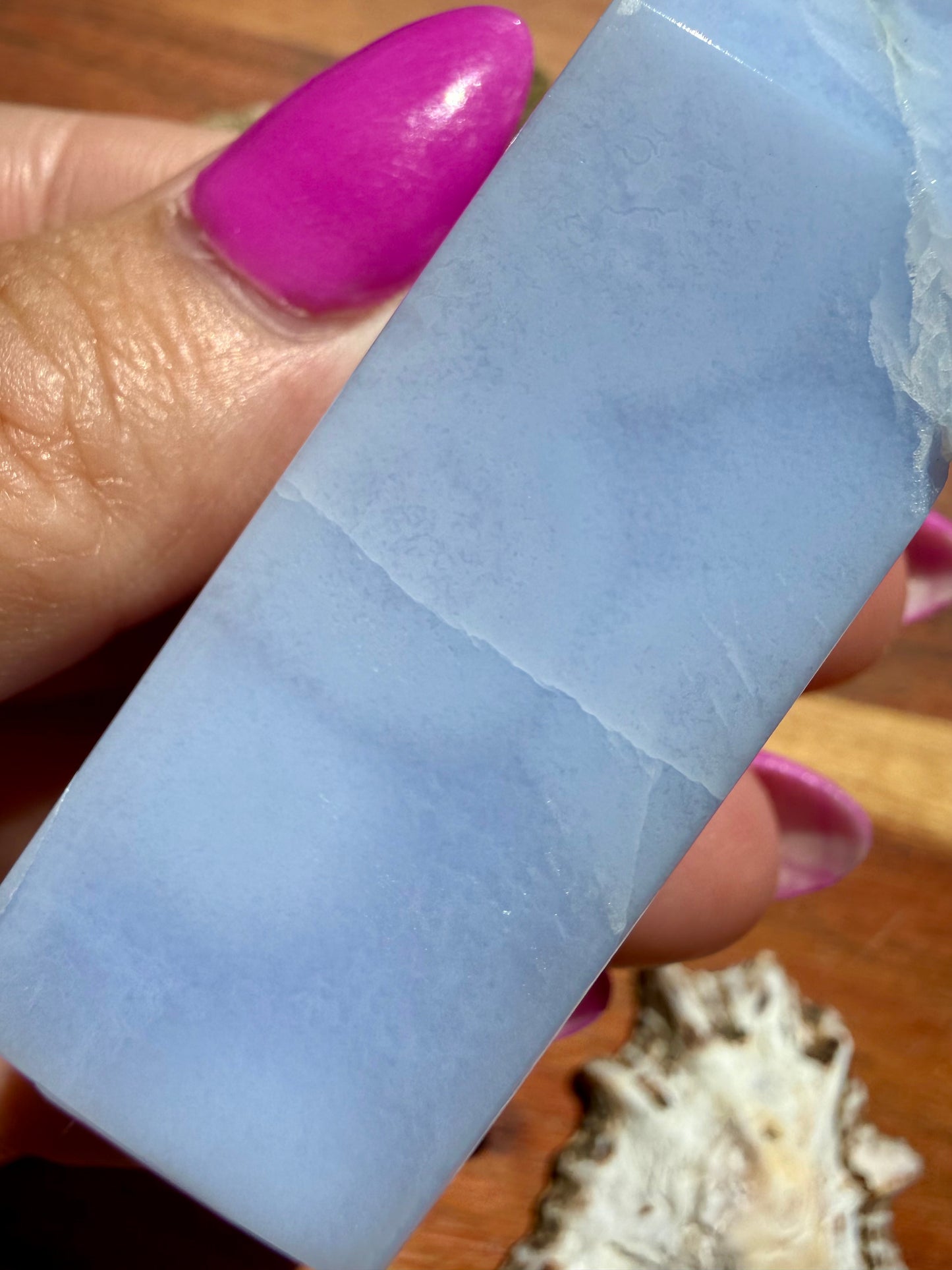 BLUE LACE AGATE TOWER