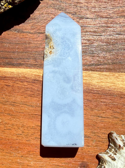 BLUE LACE AGATE TOWER