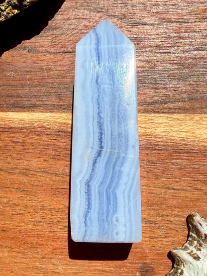 BLUE LACE AGATE TOWER