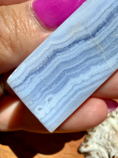 BLUE LACE AGATE TOWER