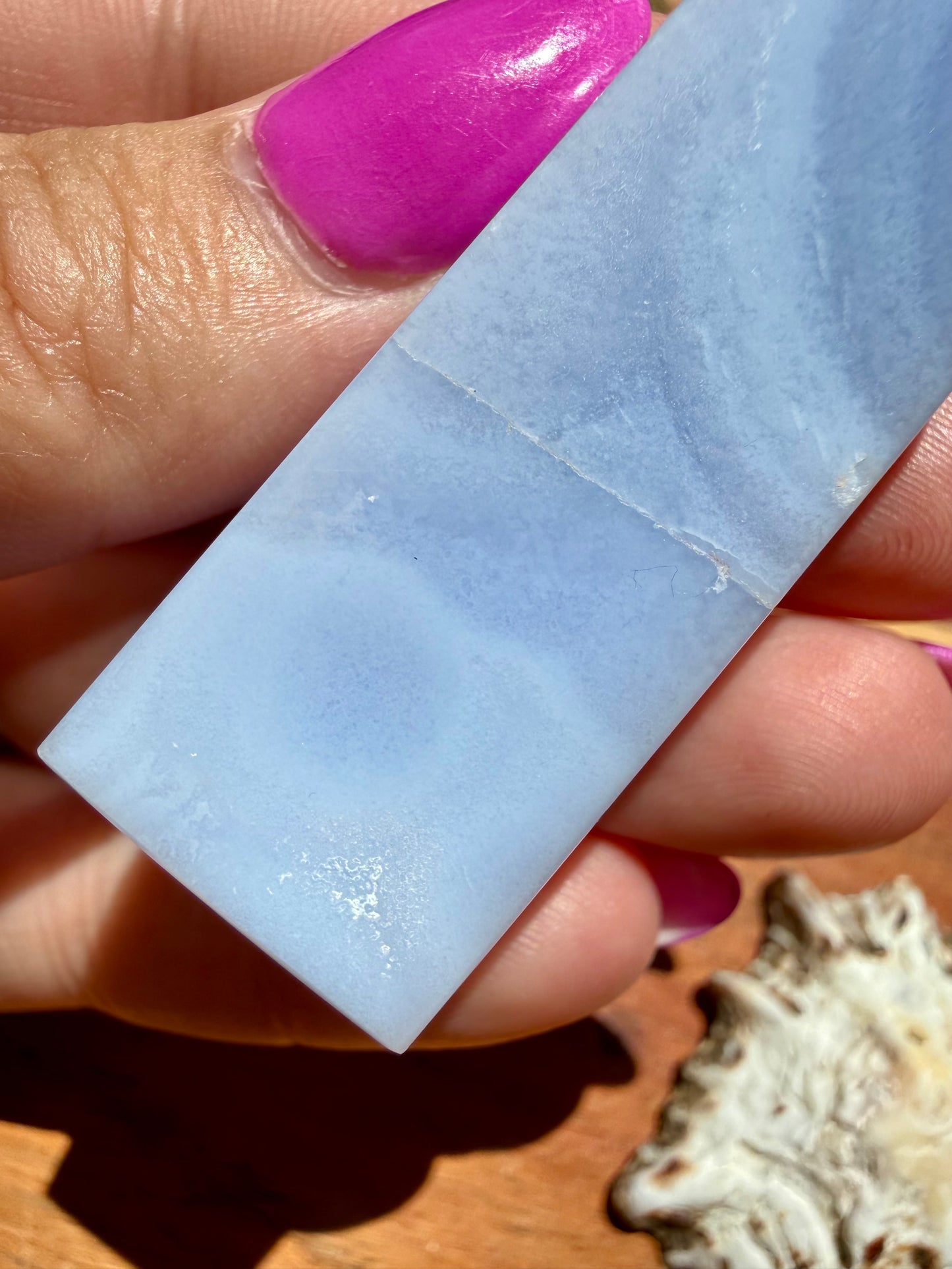 BLUE LACE AGATE TOWER