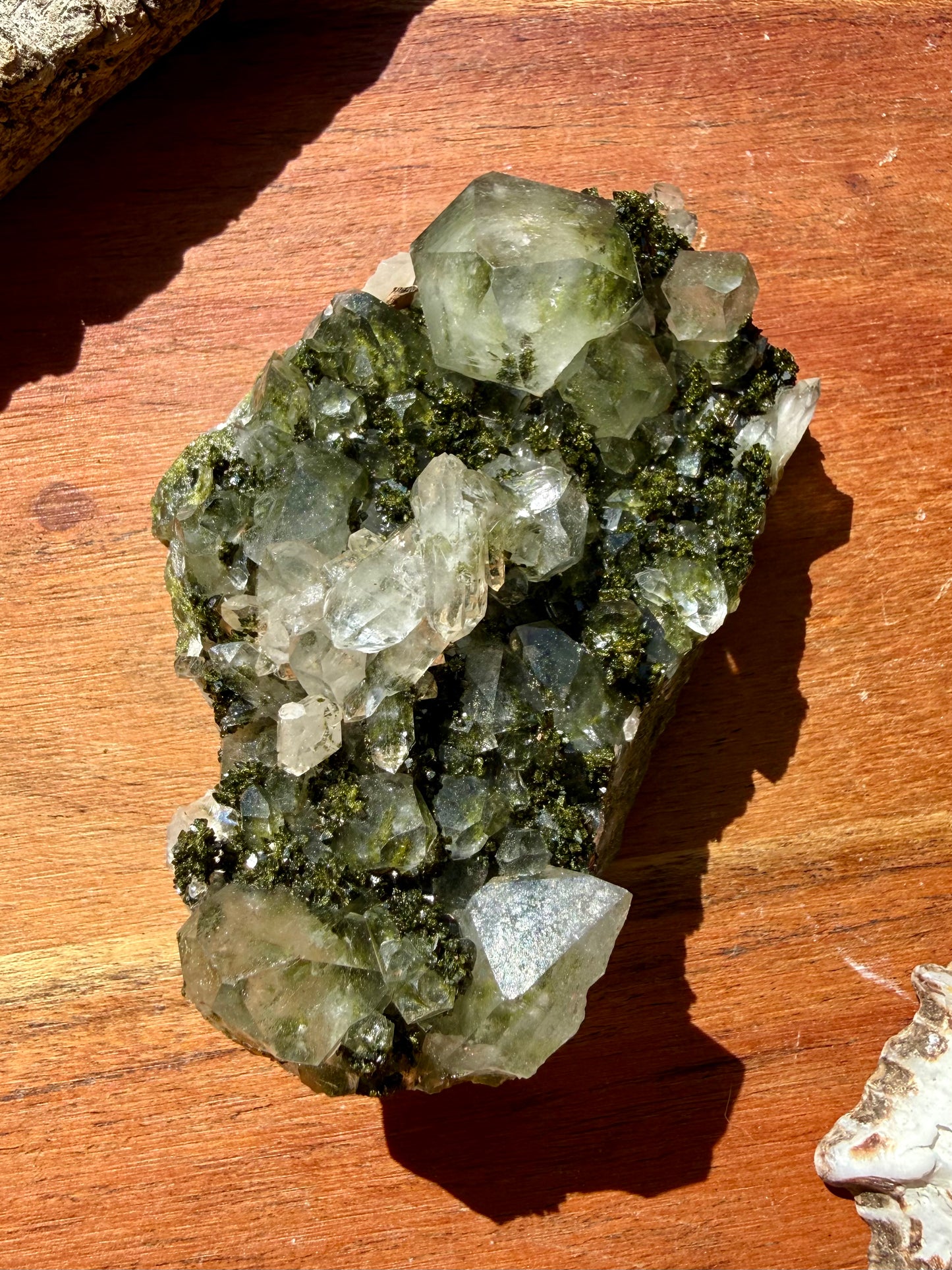 HIGH QUALITY EPIDOTE & QUARTZ