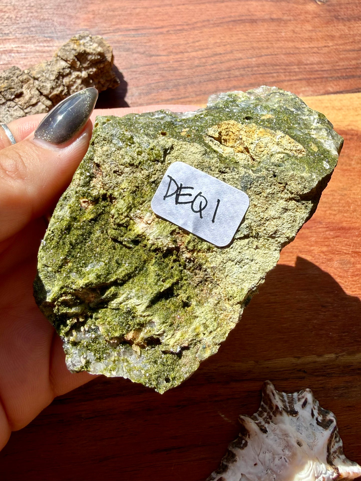 HIGH QUALITY EPIDOTE & QUARTZ