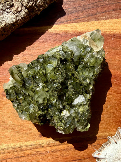 HIGH QUALITY EPIDOTE & QUARTZ