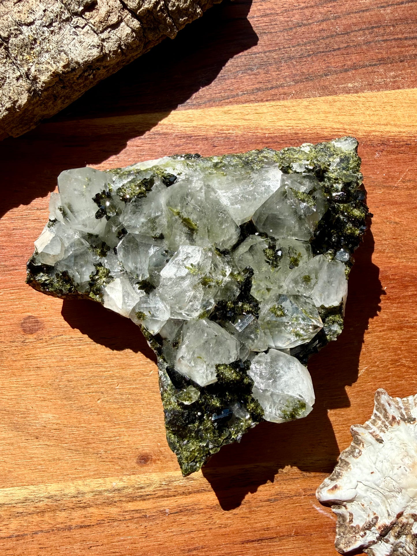 HIGH QUALITY EPIDOTE & QUARTZ