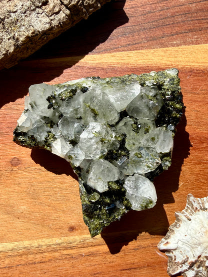 HIGH QUALITY EPIDOTE & QUARTZ
