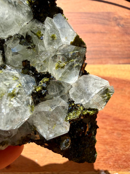HIGH QUALITY EPIDOTE & QUARTZ