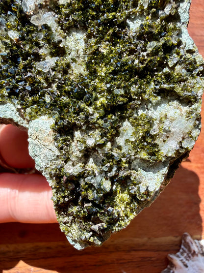 HIGH QUALITY EPIDOTE & QUARTZ
