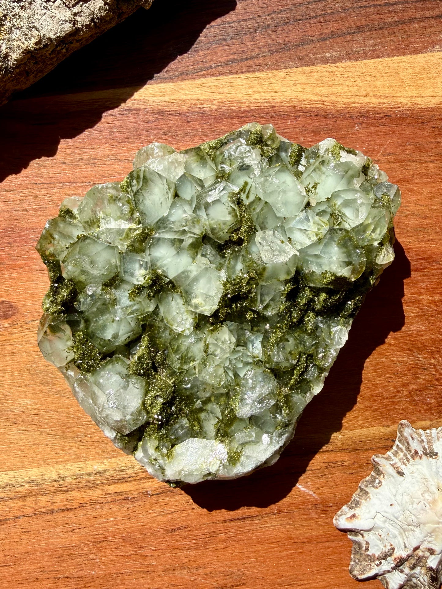 HIGH QUALITY EPIDOTE & QUARTZ