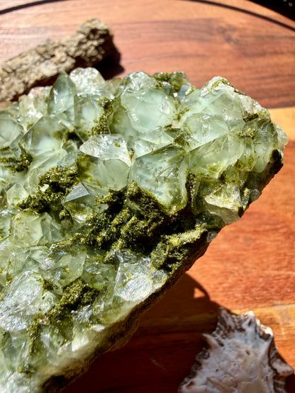 HIGH QUALITY EPIDOTE & QUARTZ