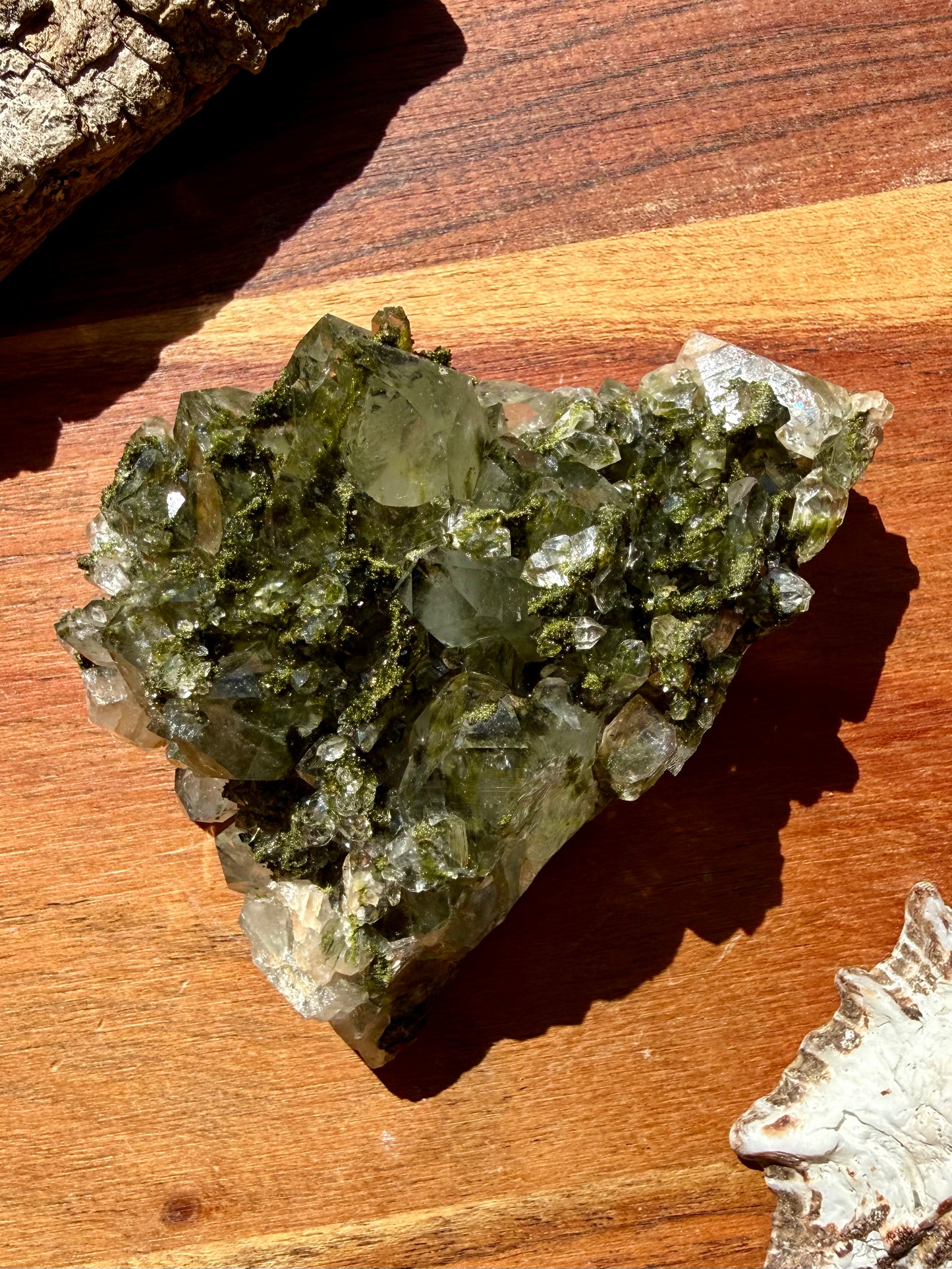 HIGH QUALITY EPIDOTE & QUARTZ