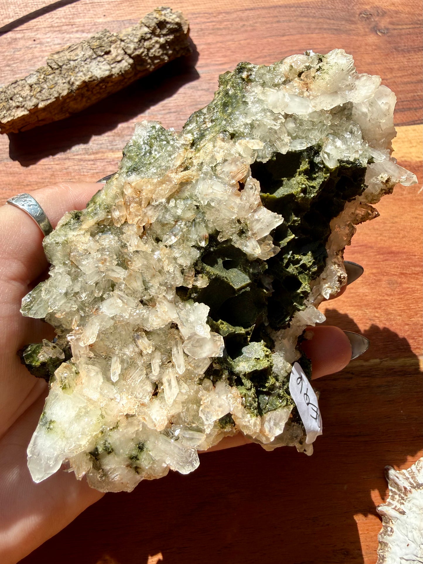 HIGH QUALITY EPIDOTE & QUARTZ