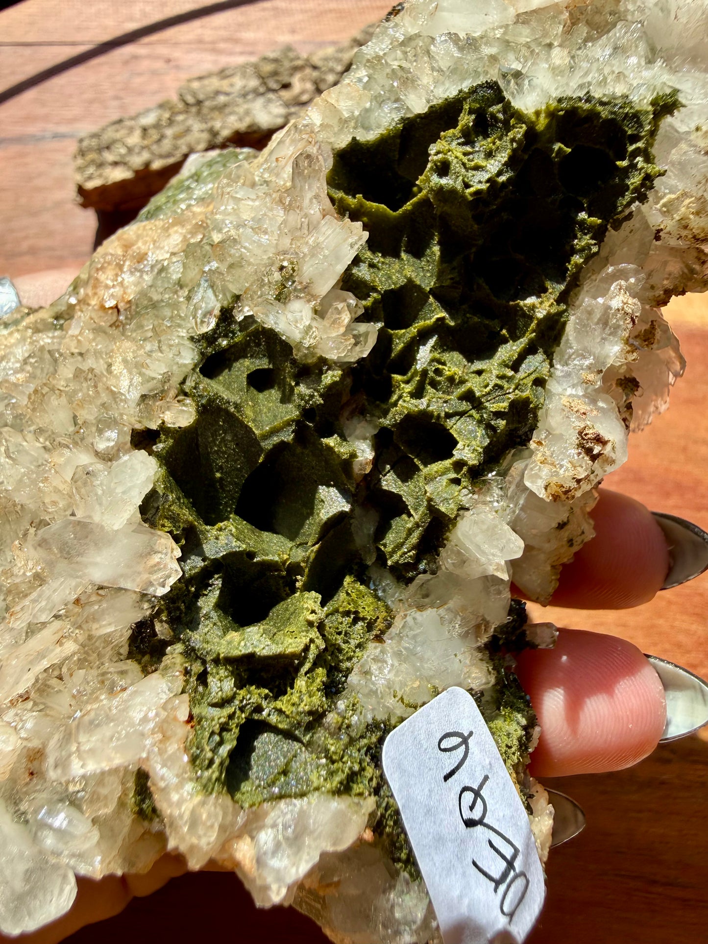 HIGH QUALITY EPIDOTE & QUARTZ