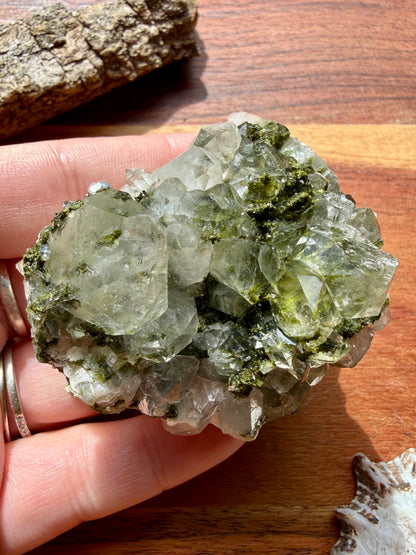HIGH QUALITY EPIDOTE & QUARTZ