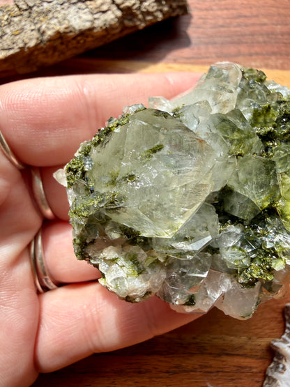 HIGH QUALITY EPIDOTE & QUARTZ