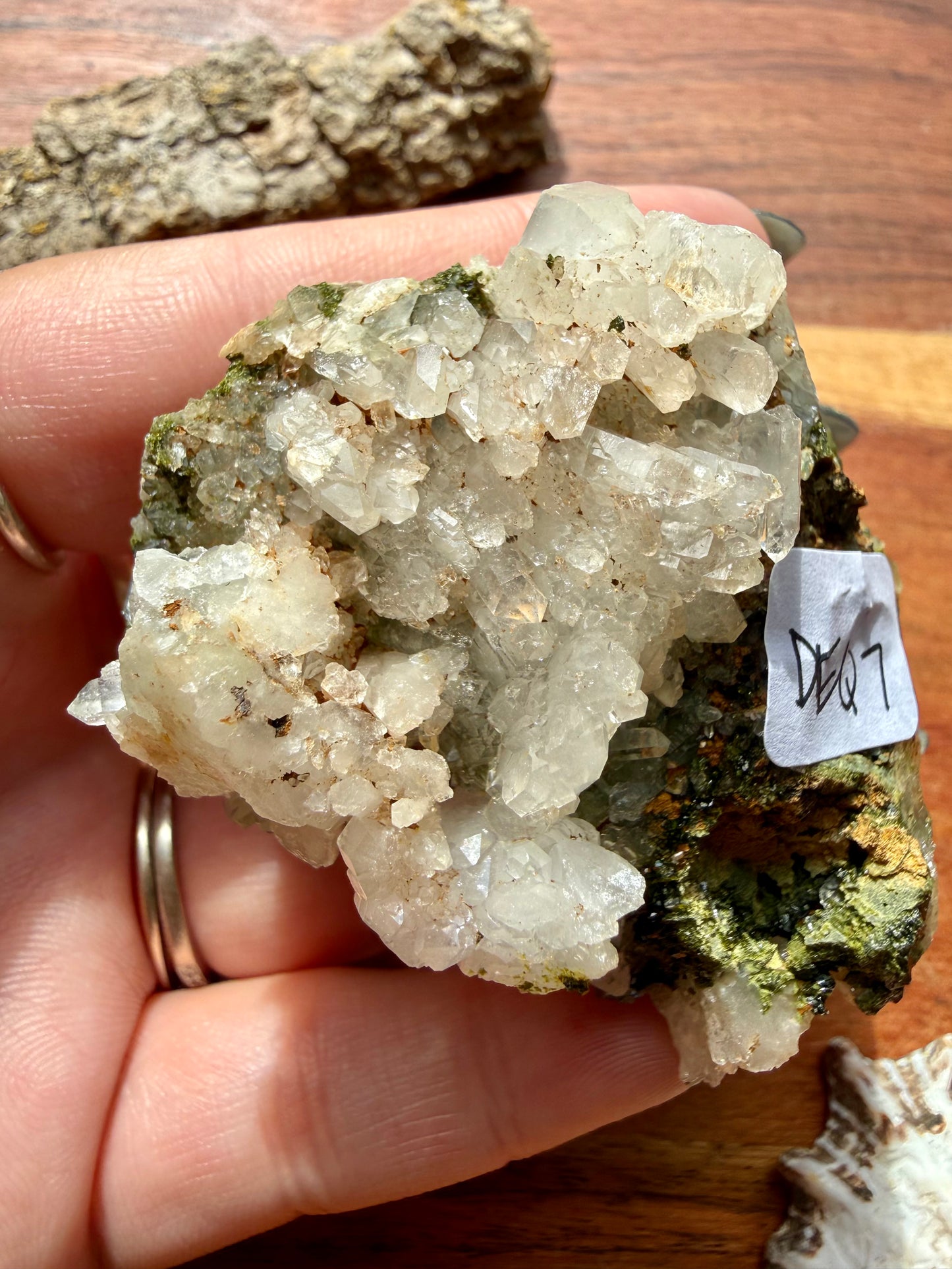 HIGH QUALITY EPIDOTE & QUARTZ