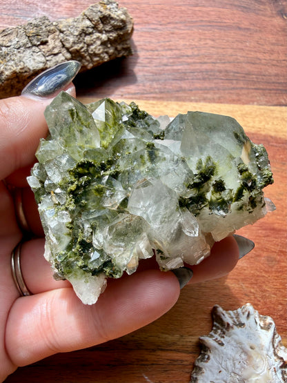 HIGH QUALITY EPIDOTE & QUARTZ