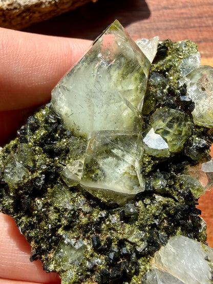 HIGH QUALITY EPIDOTE & QUARTZ