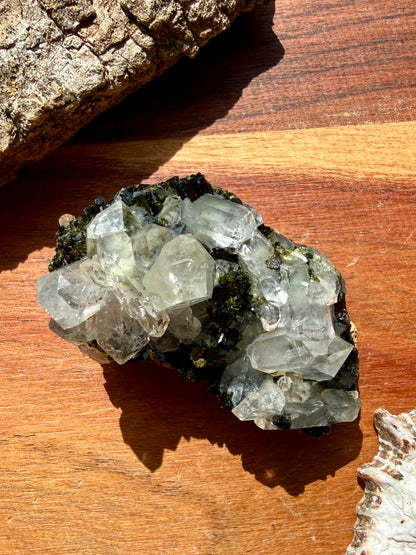 HIGH QUALITY EPIDOTE & QUARTZ
