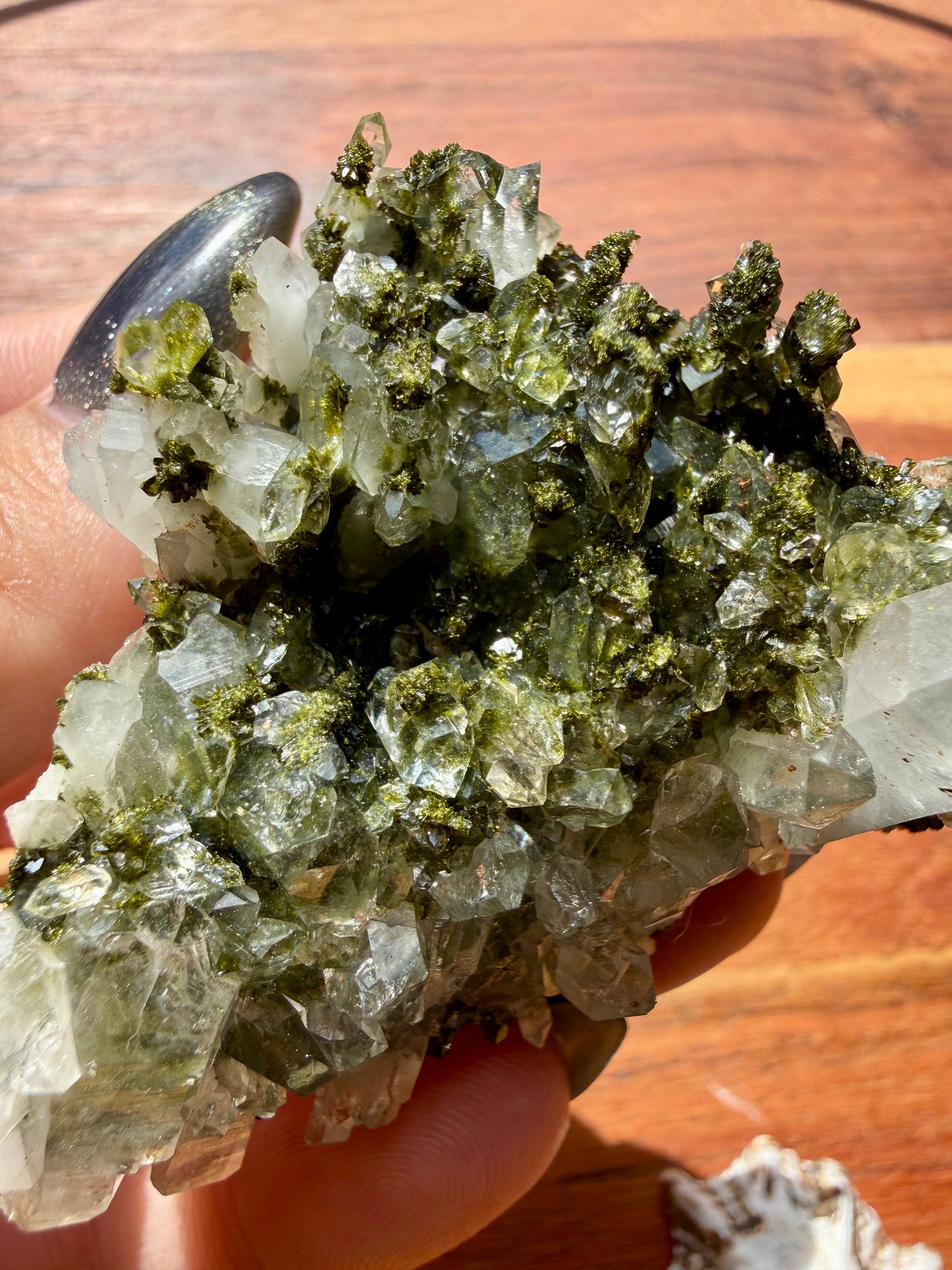 HIGH QUALITY EPIDOTE & QUARTZ