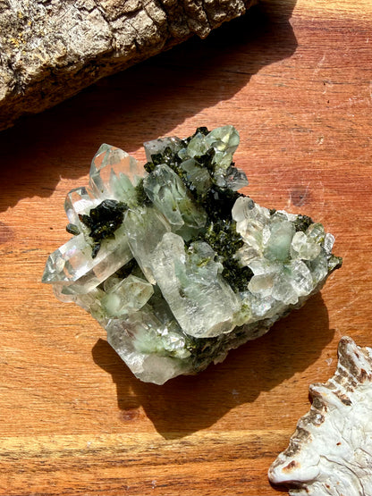 HIGH QUALITY EPIDOTE & QUARTZ