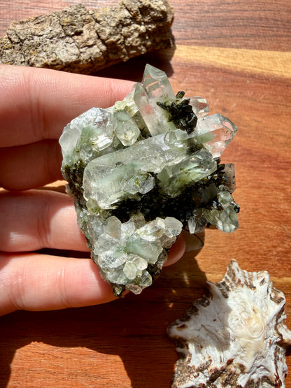 HIGH QUALITY EPIDOTE & QUARTZ