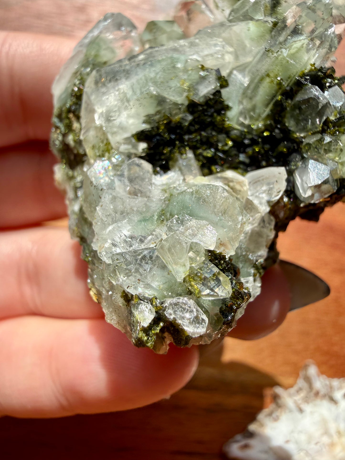HIGH QUALITY EPIDOTE & QUARTZ