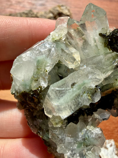HIGH QUALITY EPIDOTE & QUARTZ