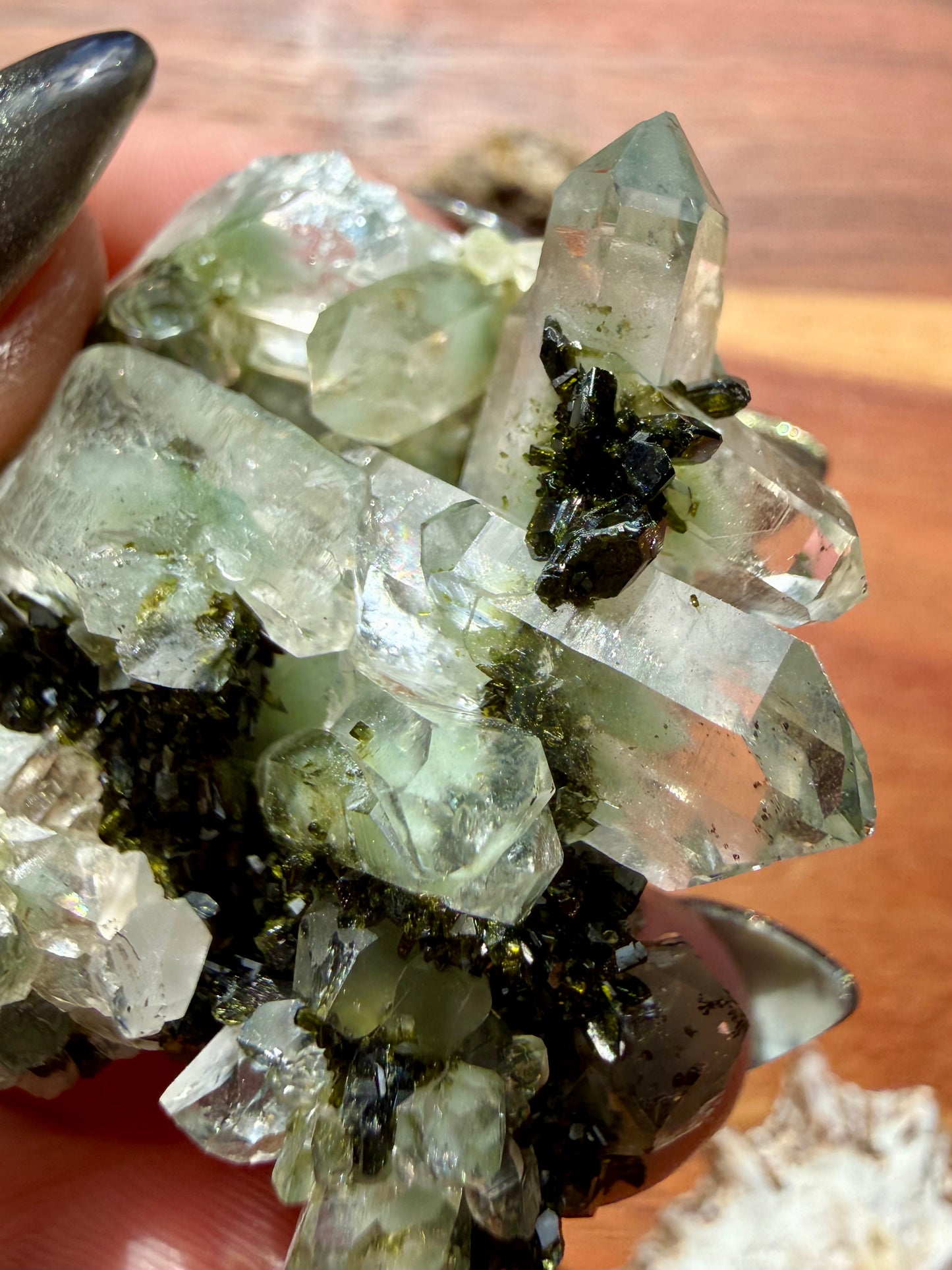 HIGH QUALITY EPIDOTE & QUARTZ
