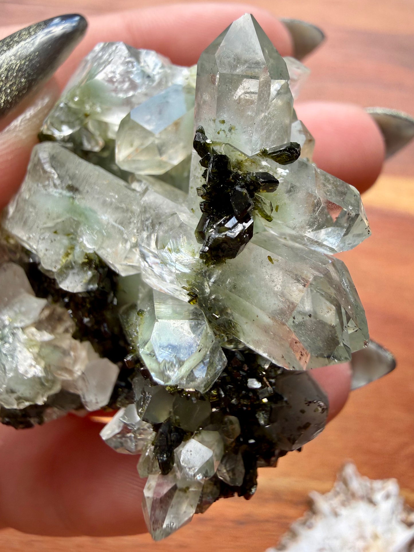 HIGH QUALITY EPIDOTE & QUARTZ