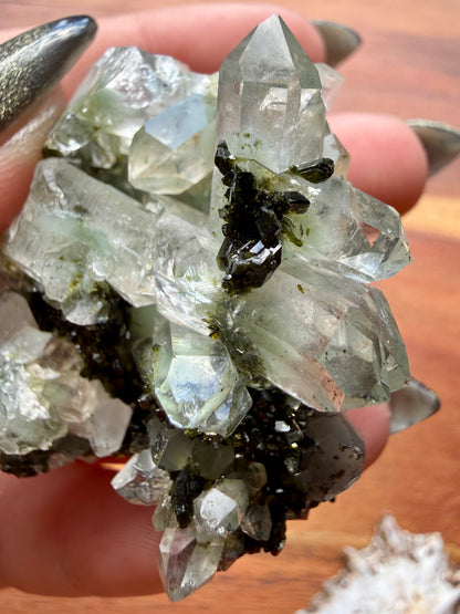HIGH QUALITY EPIDOTE & QUARTZ