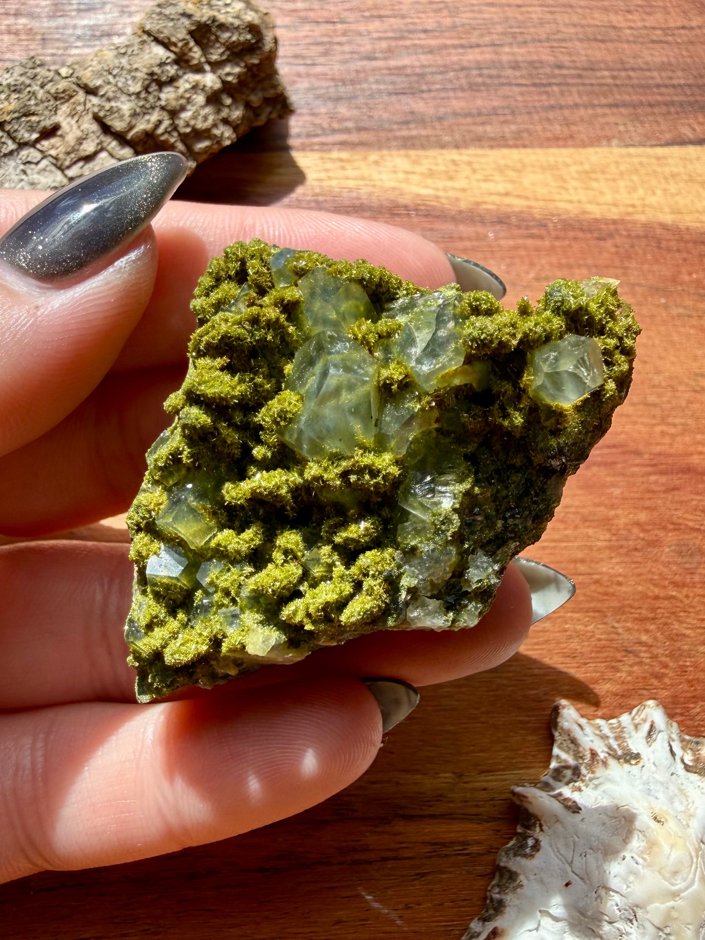 HIGH QUALITY EPIDOTE & QUARTZ