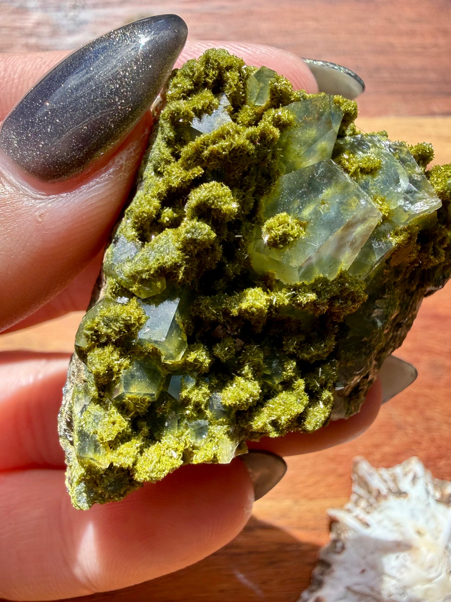 HIGH QUALITY EPIDOTE & QUARTZ
