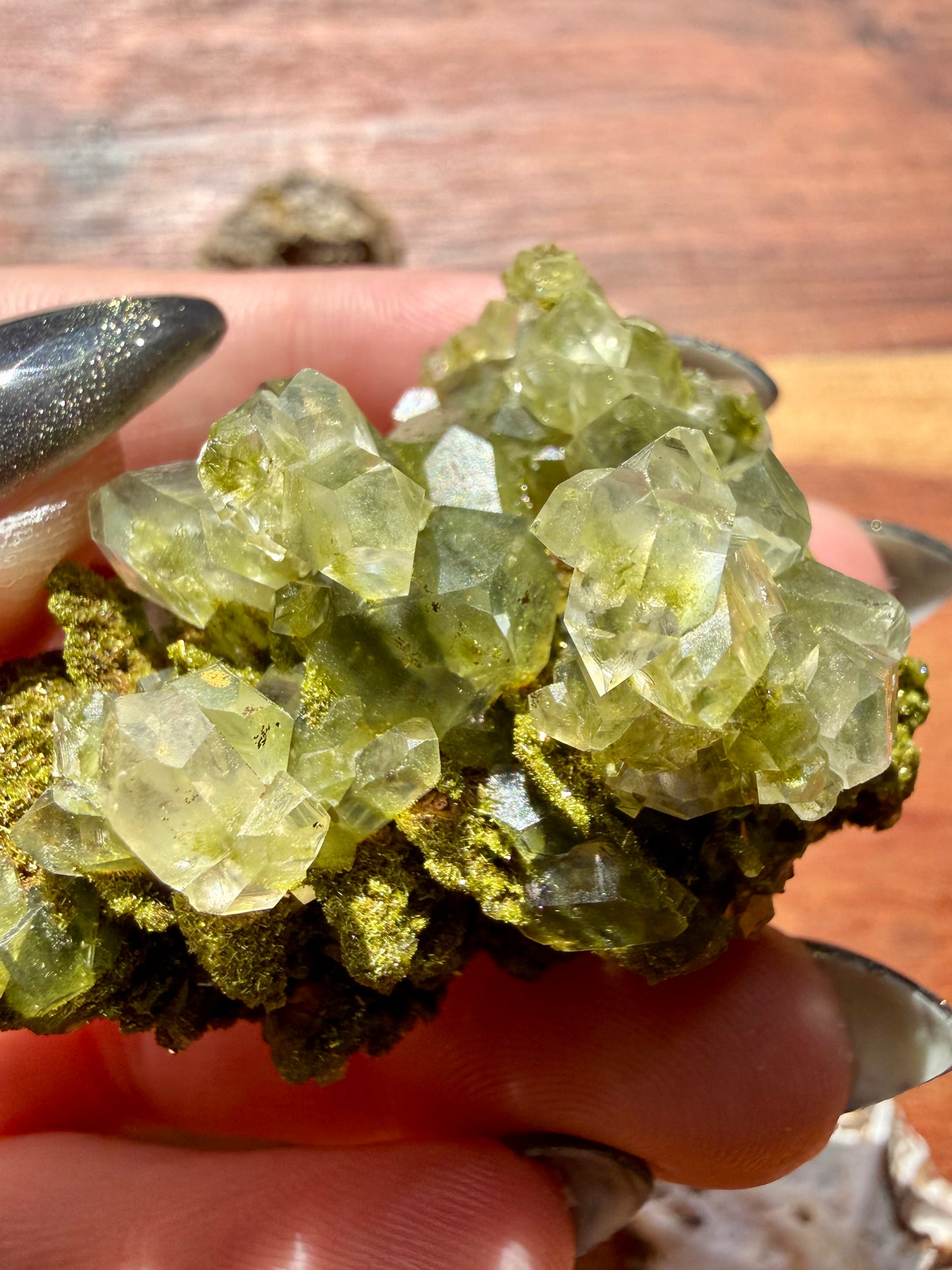 HIGH QUALITY EPIDOTE & QUARTZ