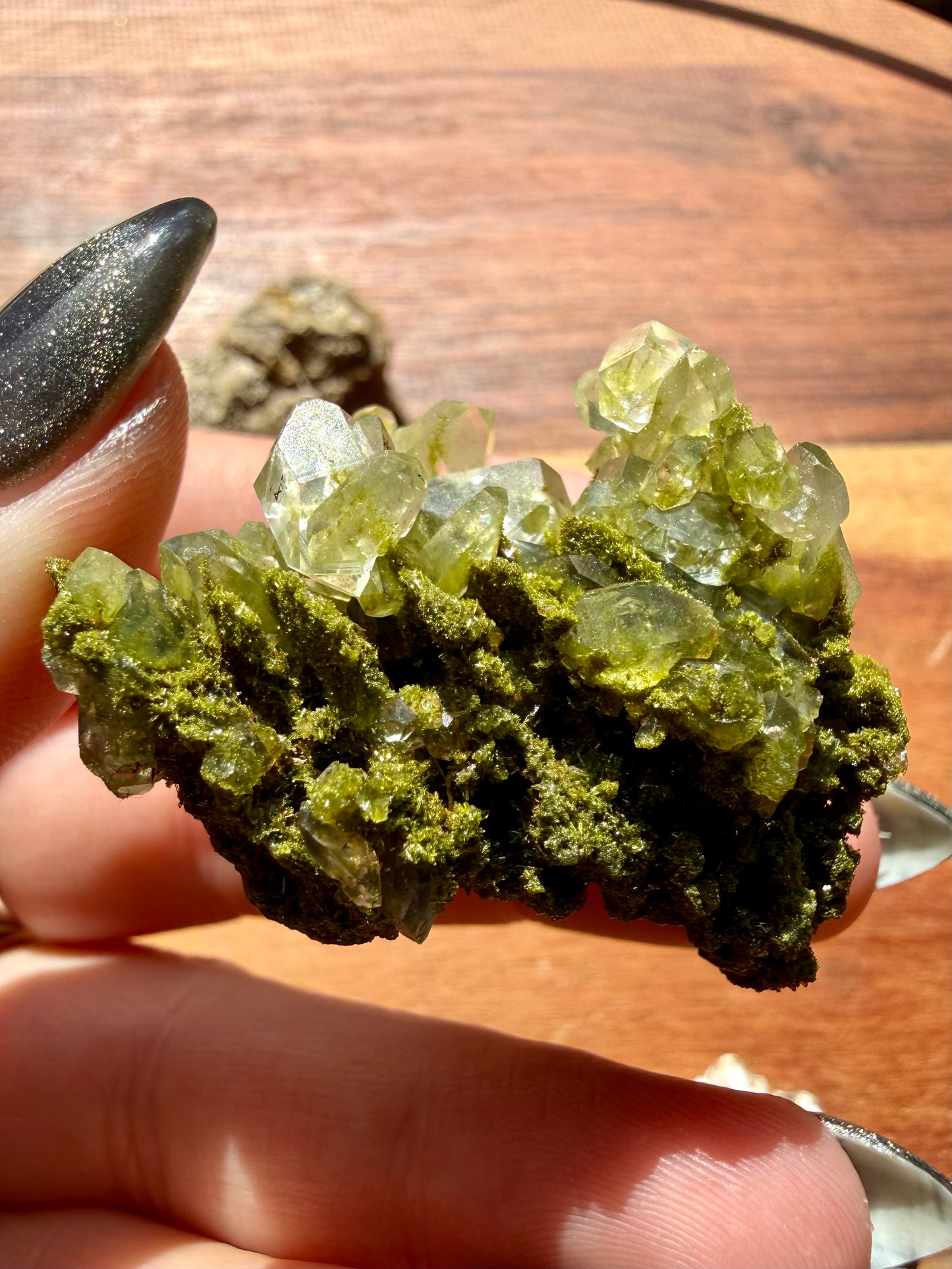HIGH QUALITY EPIDOTE & QUARTZ