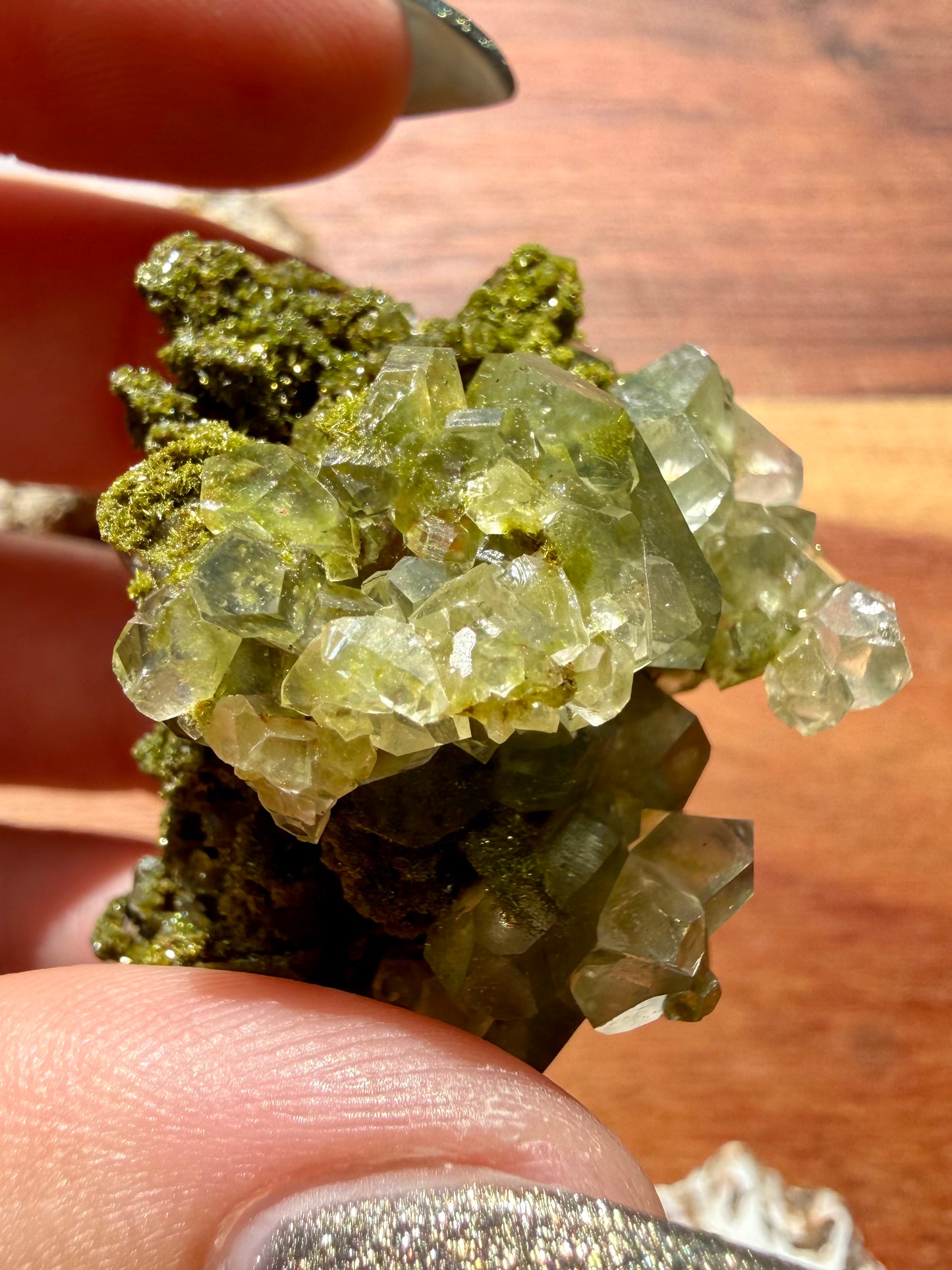 HIGH QUALITY EPIDOTE & QUARTZ