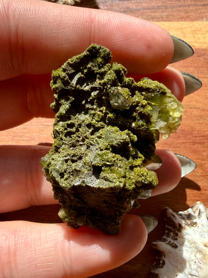 HIGH QUALITY EPIDOTE & QUARTZ