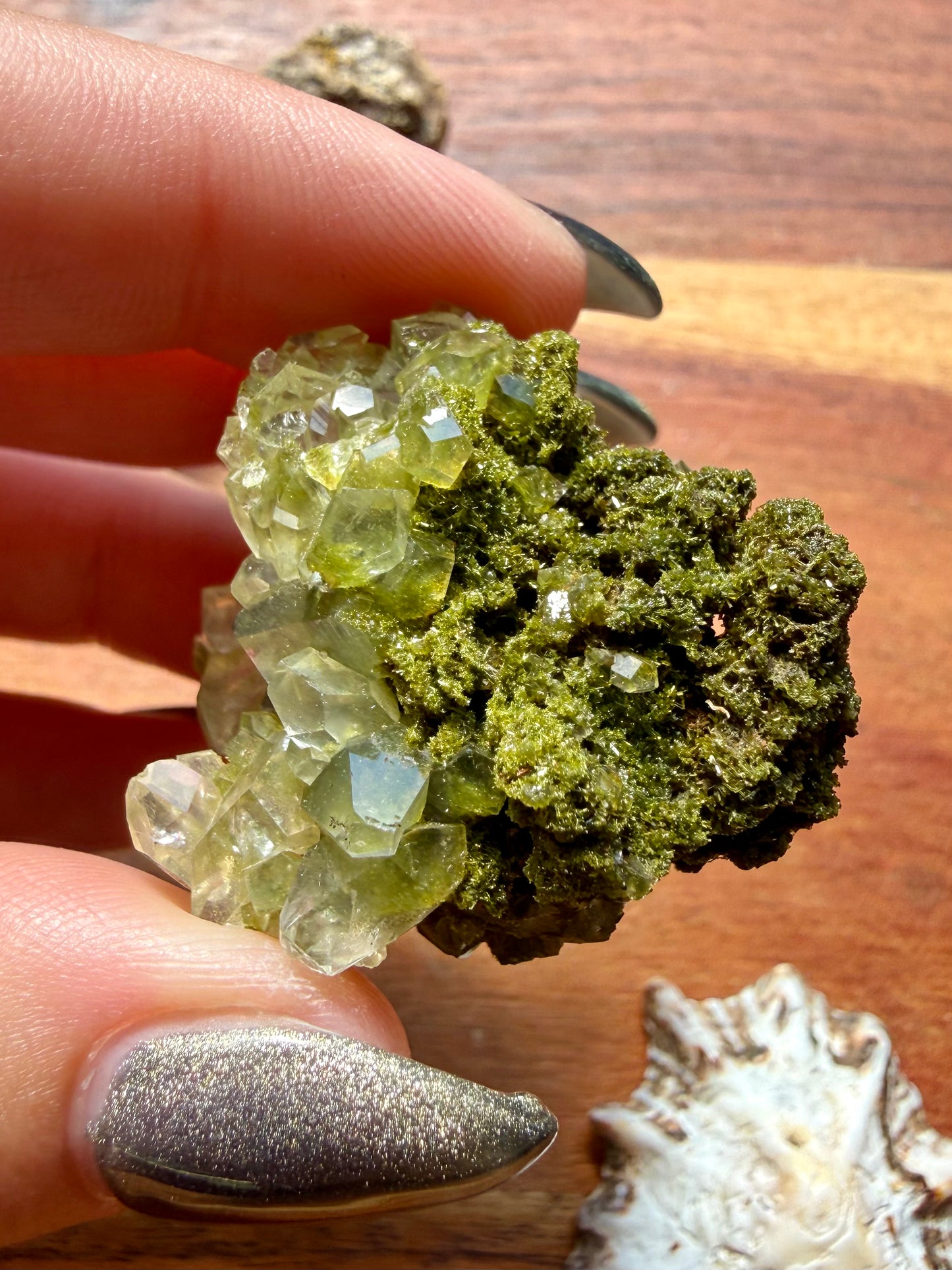 HIGH QUALITY EPIDOTE & QUARTZ