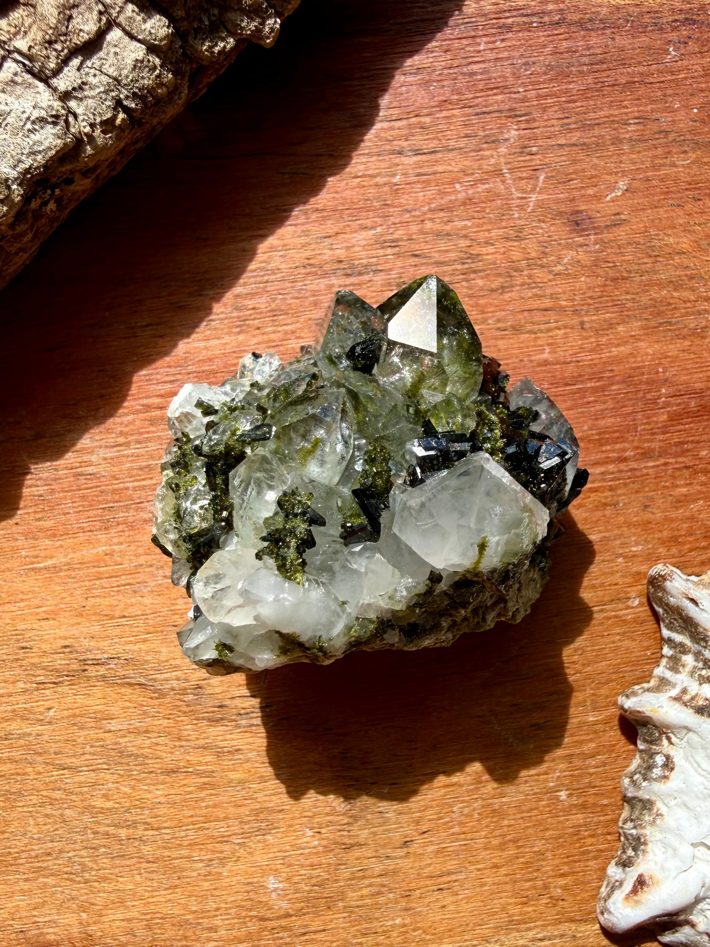 HIGH QUALITY EPIDOTE & QUARTZ