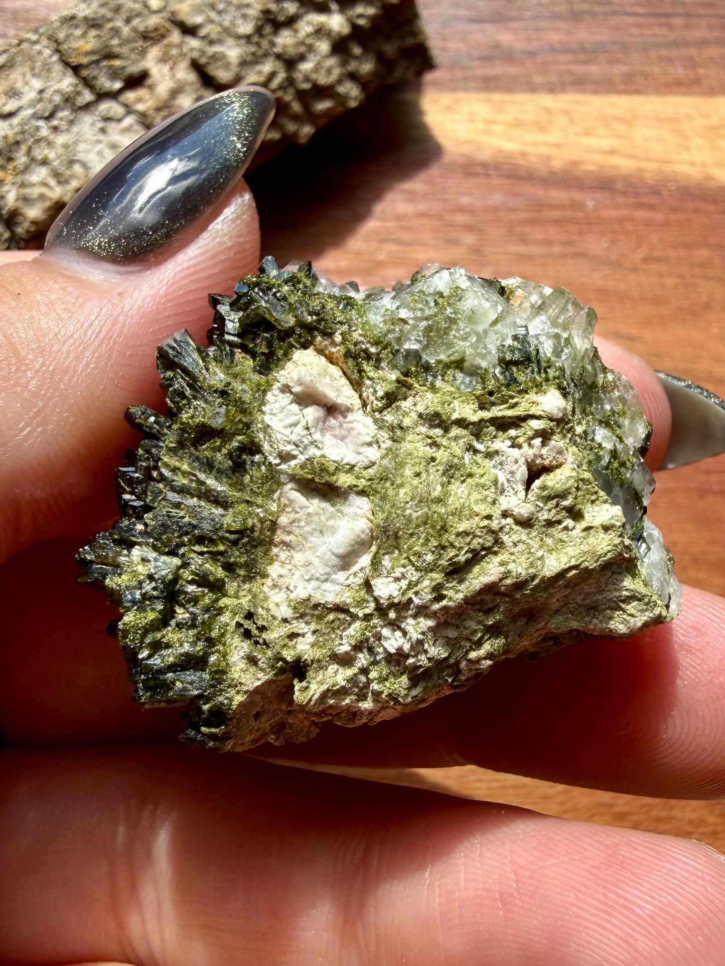 HIGH QUALITY EPIDOTE & QUARTZ