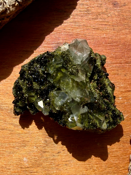 HIGH QUALITY EPIDOTE & QUARTZ