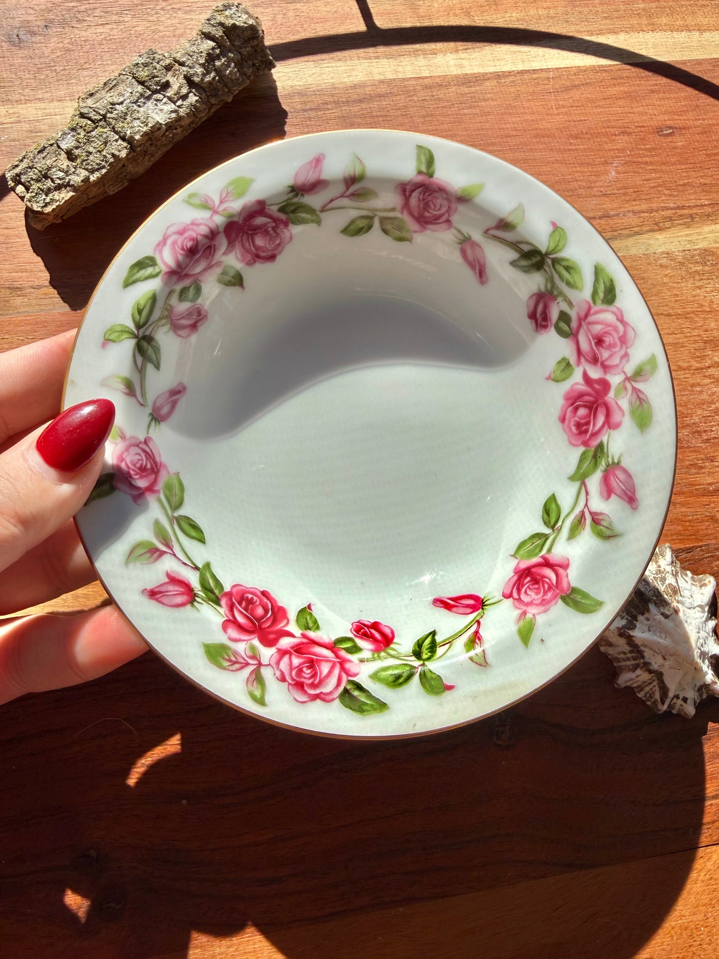 VINTAGE ROSES BOWL