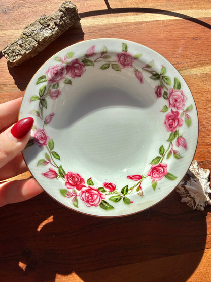 VINTAGE ROSES BOWL