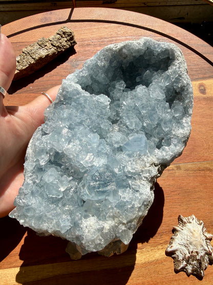 RAW CELESTITE CLUSTER