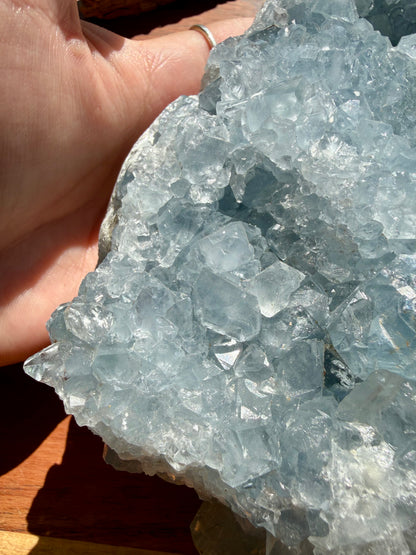RAW CELESTITE CLUSTER