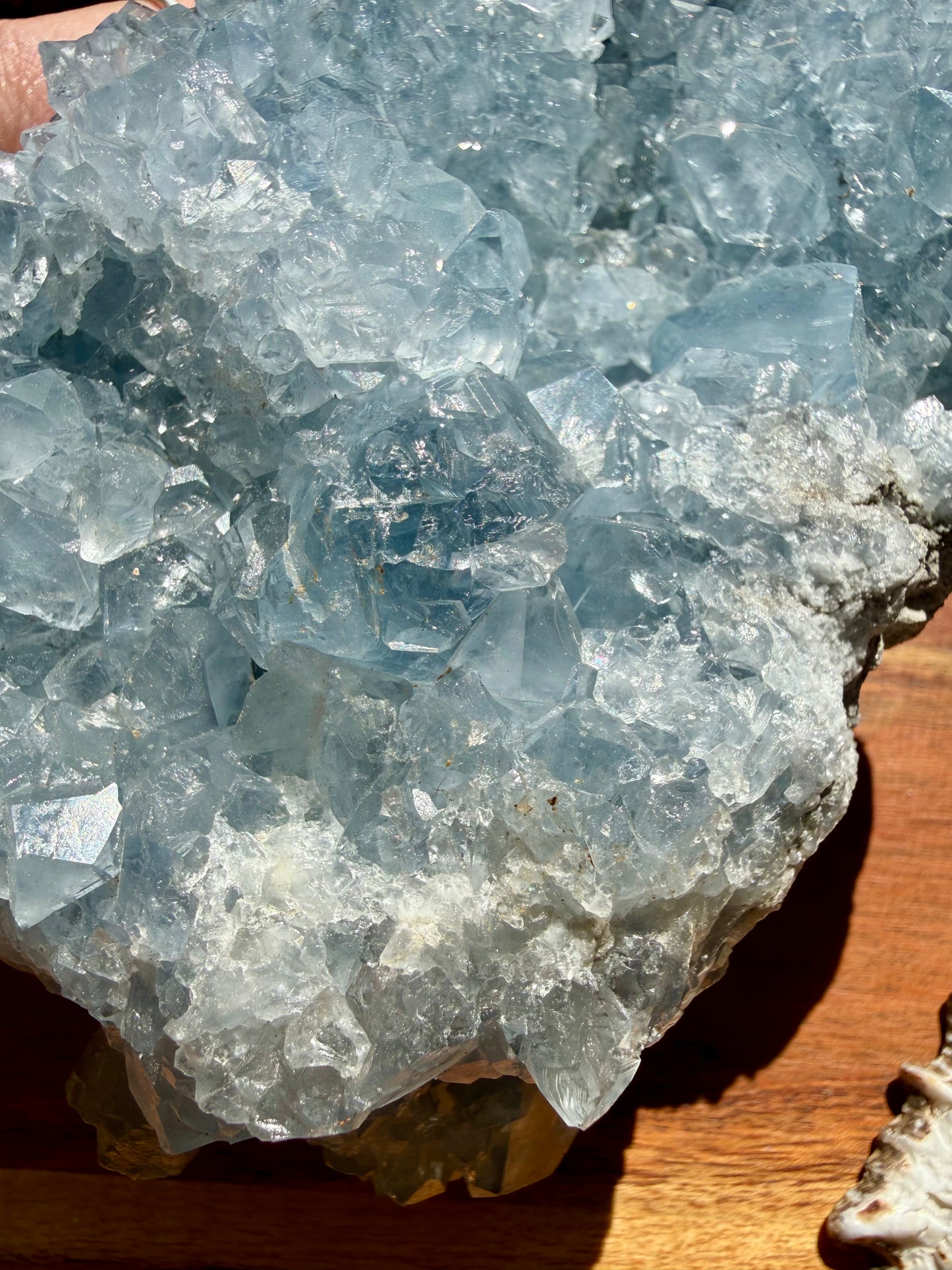 RAW CELESTITE CLUSTER
