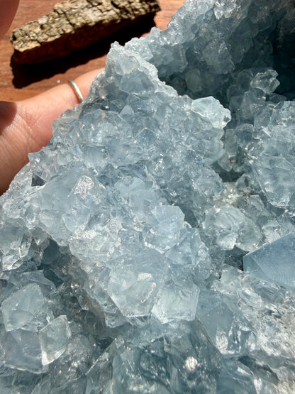 RAW CELESTITE CLUSTER