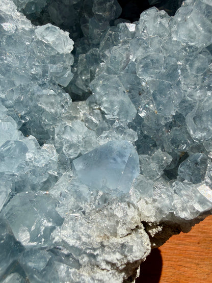 RAW CELESTITE CLUSTER